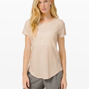 Lululemon love crew heather beige